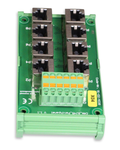 CAN RJ45 patch panel V1.1